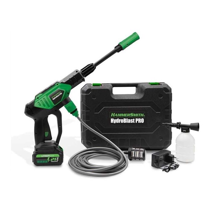 Hammersmith HydroBlast pistolet ciśnieniowy myjka Akumuator