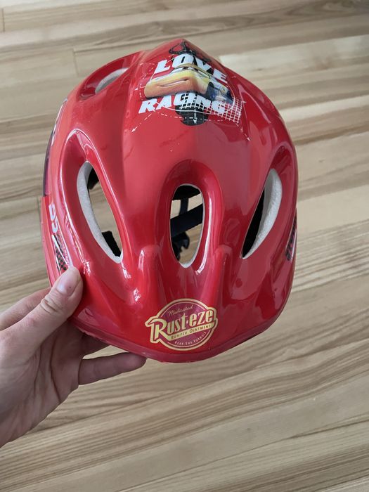 Kask dziecięcy Cars zygzak