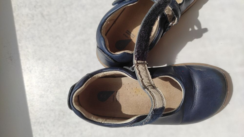 Кожаные туфли 25 размер