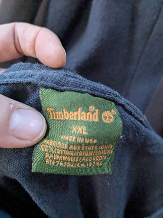 Timberland longsleeve czarny XXL Made in USA rozm. XXL