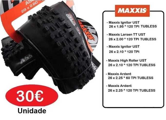 Maxxis Pneus BTT ( Novos )