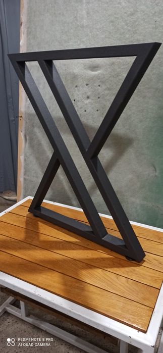 Опори для стола, ніжки для стола, металоконструкції, лофт.
