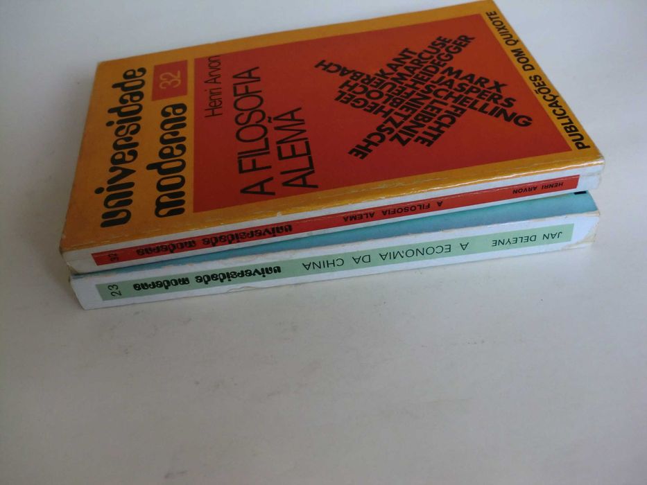 Universidade Moderna - A Filosofia Alemã  / A Economia da China