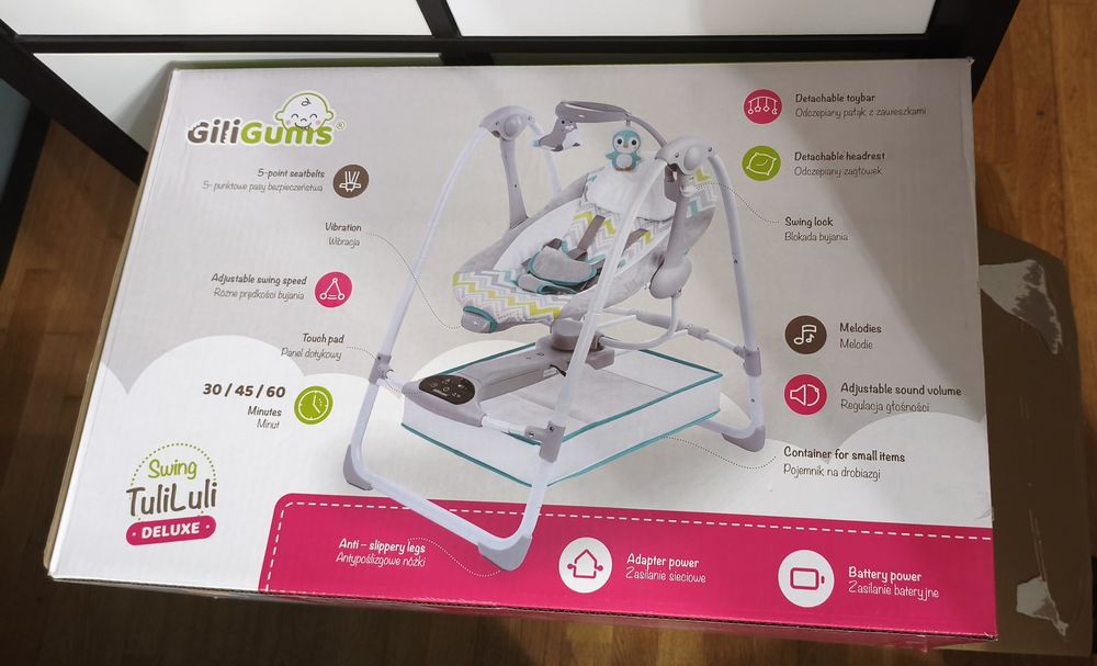 Huśtawka dla malucha GiliGums
