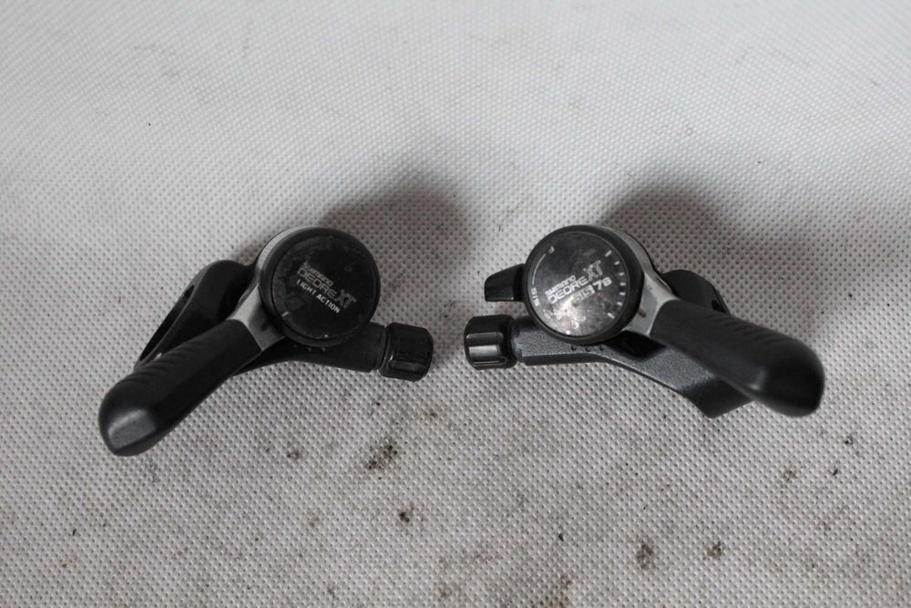 manetki rowerowe THUMB shimano deore XT 3x7s 7 speed era SL-M732  4h152