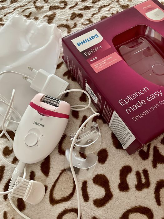 Епілятор Philips BRE255, 4000 з підсвіткою