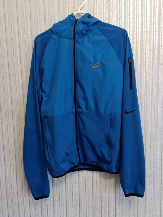 Найк кофта синяя