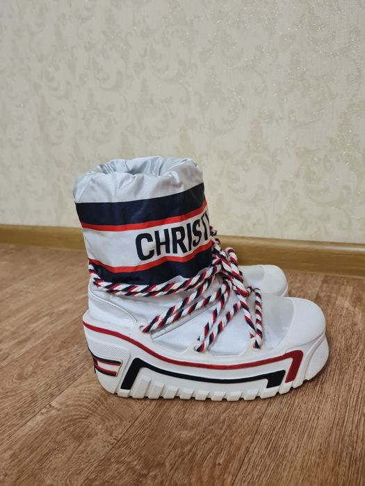 Сапоги ботинки угги Cristian Dior зимние р.36.5,ст 23.5см