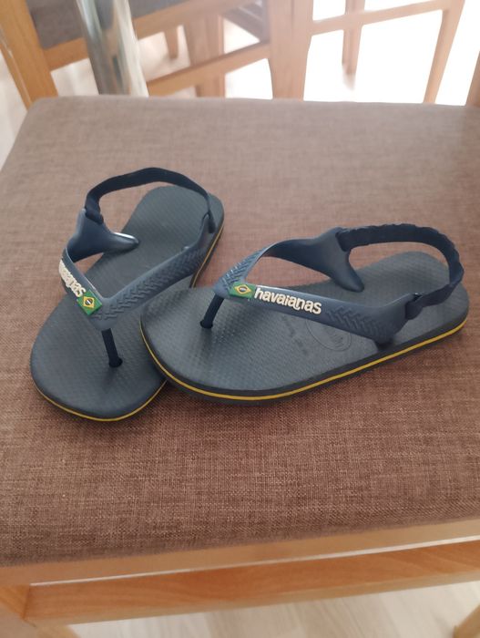 Sprzedam Japonki Dziecięce Granatowe HAVAIANAS 25/26