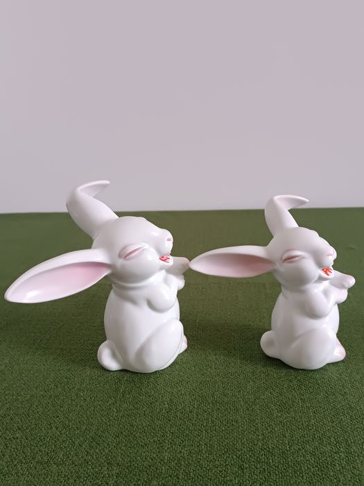 Zające Figurki Rosenthal