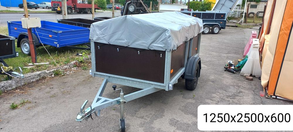 Причіп "Палич" Z02613 (ПГМФ 8304) (Хамер-Люкс) Оцинкований