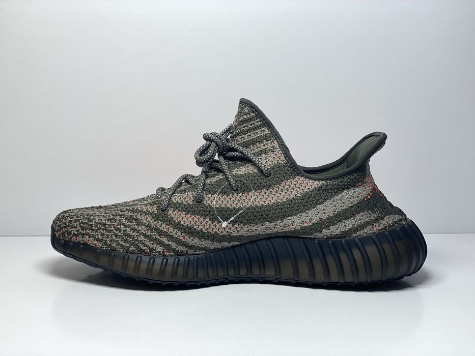 49-32см ОРИГІНАЛ 100% Кросівки ADIDAS  YEEZY BOOST V2 Carbon HQ7045