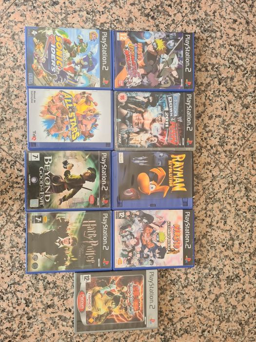 Jogos PS2 Variados (Valor de cada jogo individual)