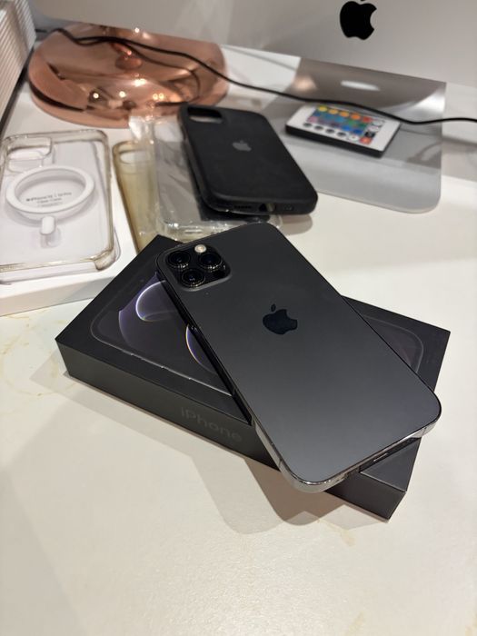 Iphone 12 pro 256GB grafitowy graphite czarny Marianowo • OLX.pl