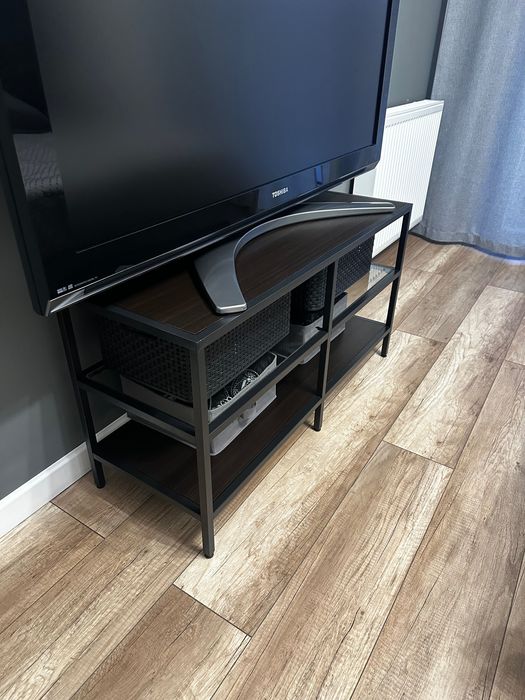 Szafka RTV czarnobrąz ikea