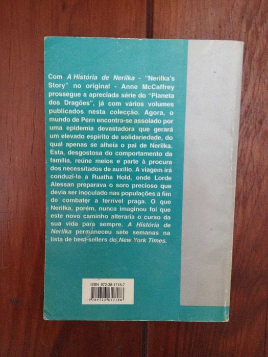 Anne McCaffrey - A história de Nerilka