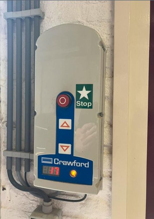 Brama garażowa 255x290  elektryczna panelowa segmentowa rolowana przem