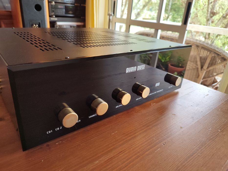 Audio Note OTO MK1 Magnífico Amplificador Versão Original Impecável!
