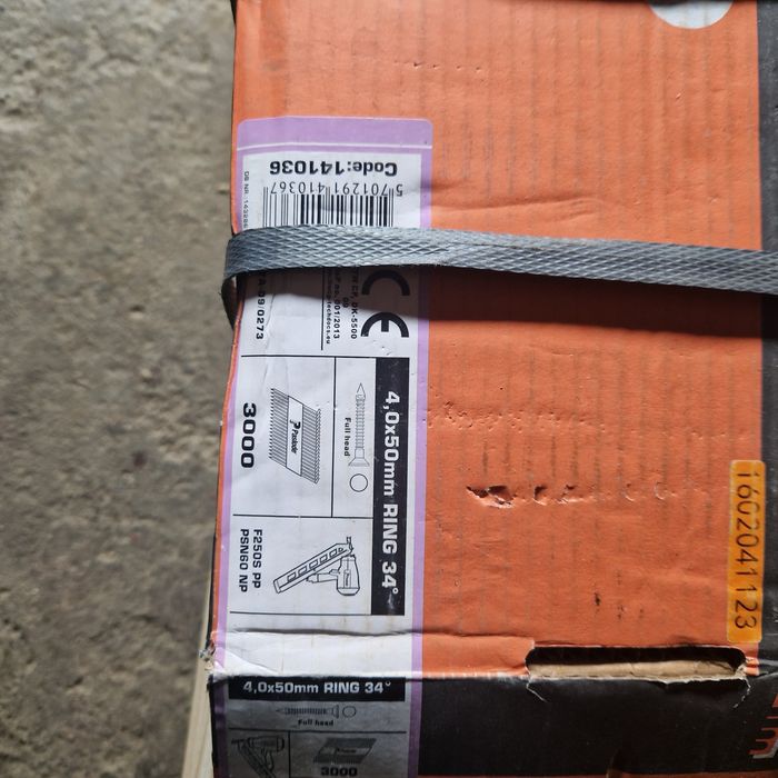 Paslode gwoździe do pistoletu 4.0x50 mm 34 3000szt0