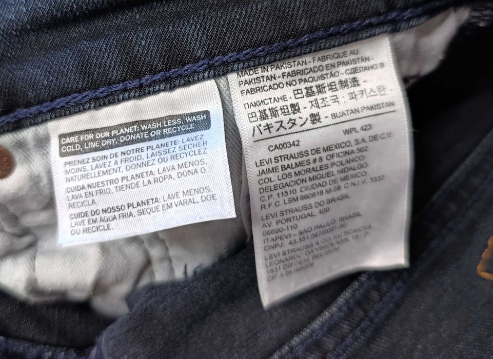 джинси Levis 512 Slim Fit Stretch W32 L30