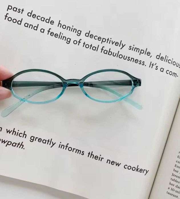 Retro okulary szklane dekoracyjne komputerowe