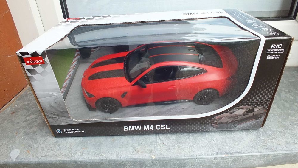 Super auto sterowane zdalnie BMW M4csl skala 1/16 Rastar