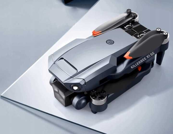 Dron Killerbee X1 z kamerą 720P, do 48 minut lotu + torba + 4x baterie