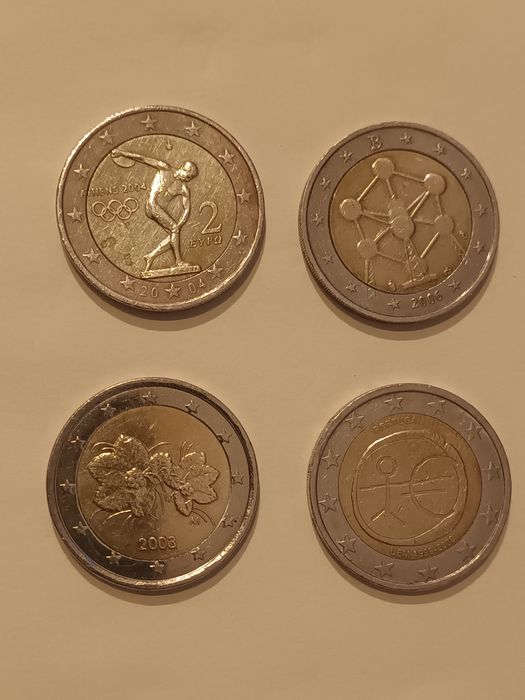 Commemorative €2 Coins from Various Countries