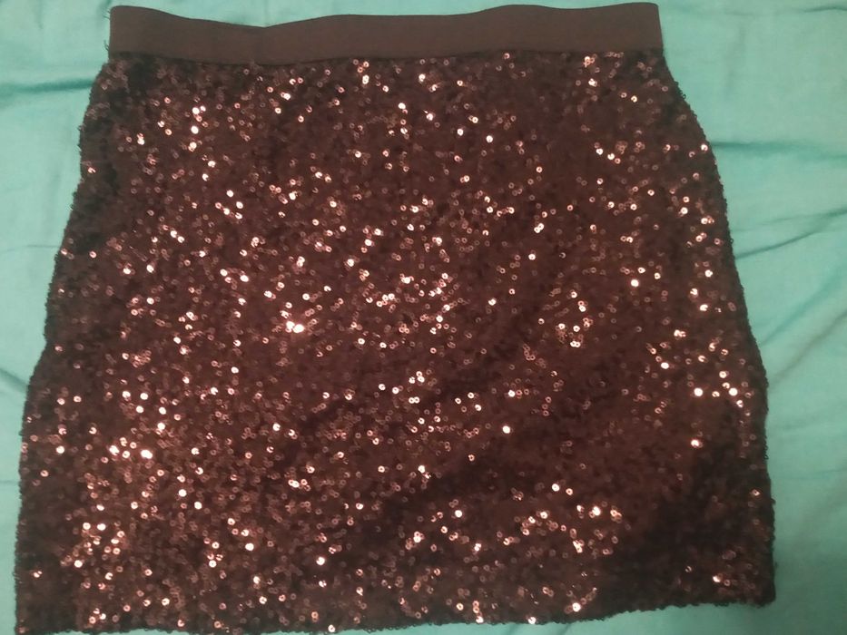 Spódnica w cekiny rozmiar S