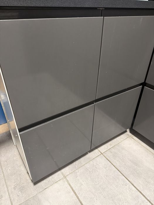 Armário de cozinha IKEA METOD MAXMERA Cinza escuro