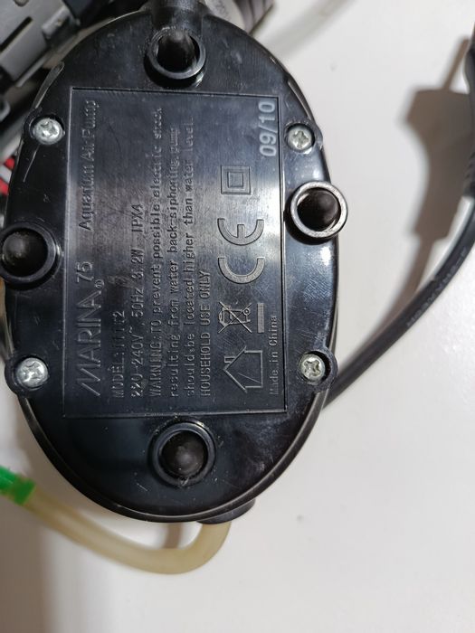 Torneira eheim, aquecedor e bomba ar para aquário