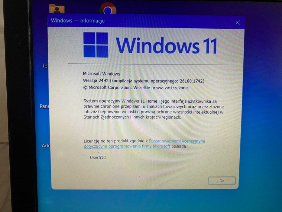 Laptop Acer e1-572  Core i5 4200U  8 GB Windows 11