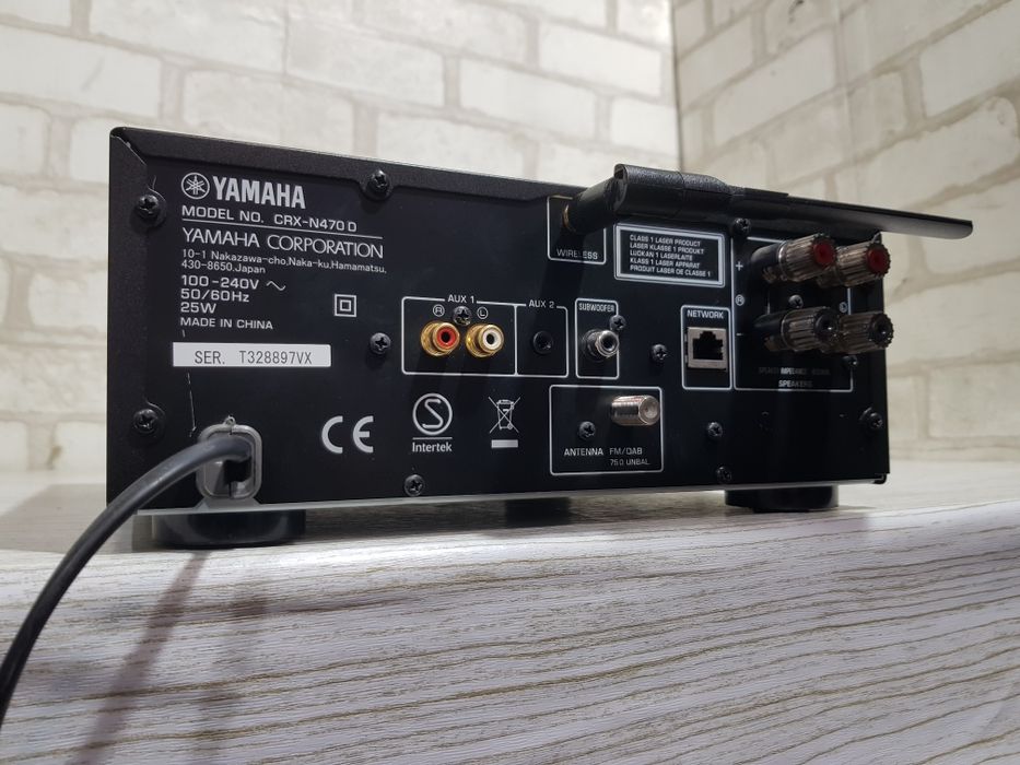 Ресивер/програвач CD YAMAHA CRX-N470+2, WI-FI,Bluetooth,LAN, б/у ю
