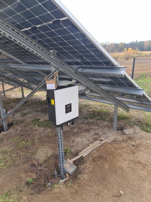 Fotowoltaika 10kW panele fotowoltaiczne Jinko 580W bifacial Foxess