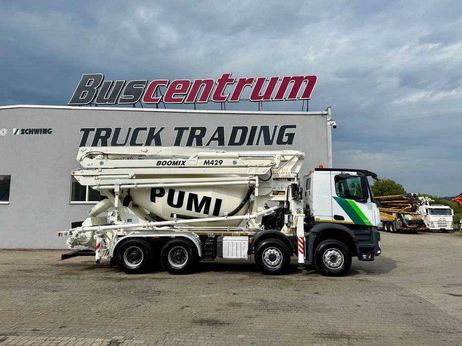 Mercedes-Benz Arocs 4145 IMER 29-4 m / TDT  Pompogruszka IMER 29 m / Gruszka 9 m3