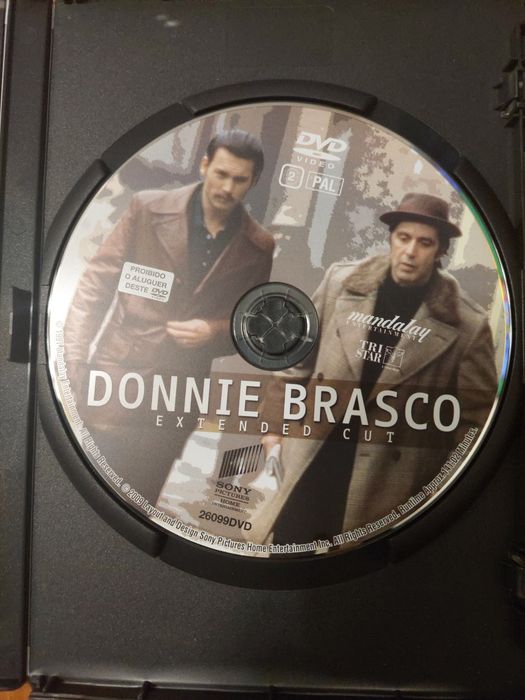Dvd - Donnie Brasco edição alargada