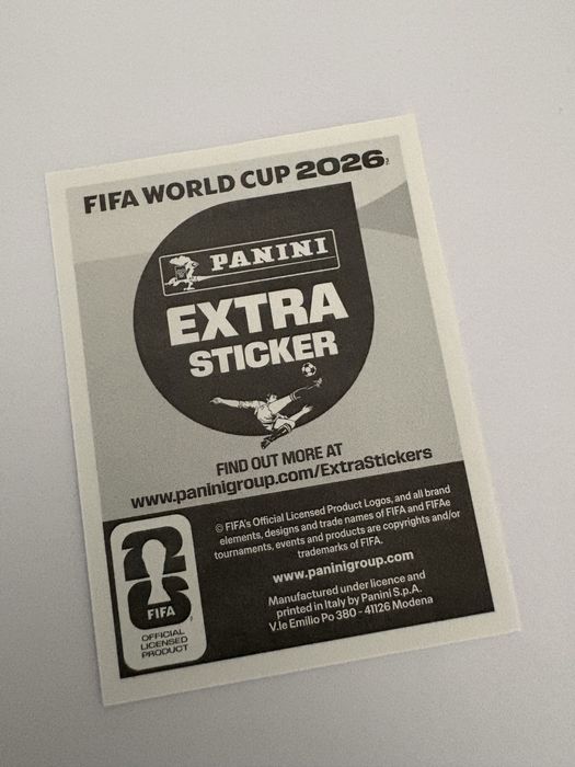 Cristiano Ronaldo GOLD Panini FWC 2026