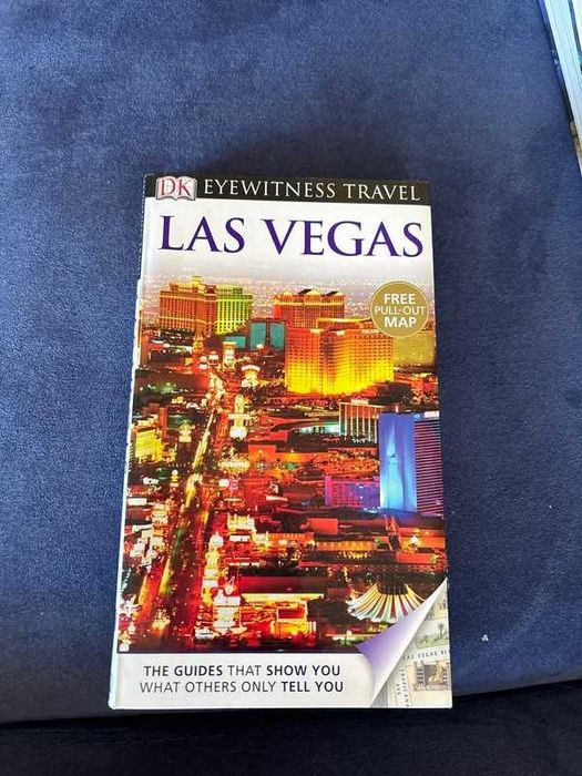 " Guia viagem DK Eyewitness Travel LAS VEGAS EUA " - com Mapa ,,,