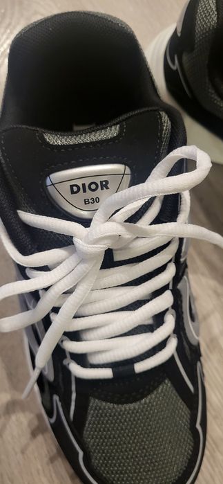 Buty Dior 40 czarno-białe