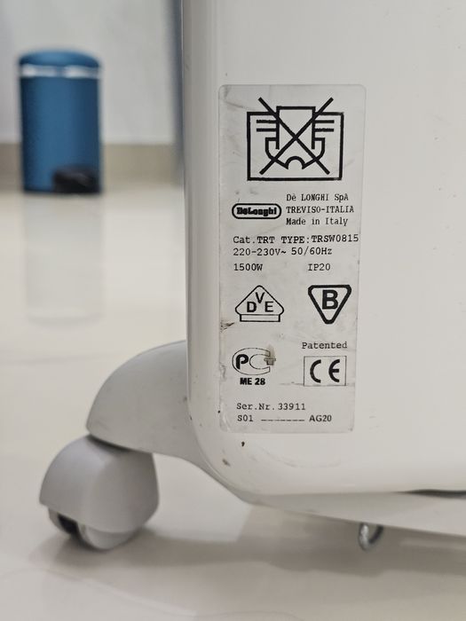 Aquecedor a óleo 1500W