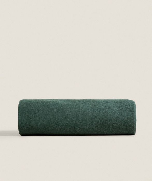 Toalha De Praia De Algodão Com Franjas Zara Home NOVO