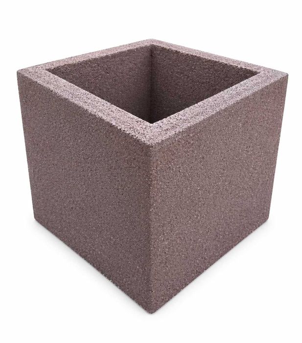 Gazony betonowe kwadratowe 40x40x30 cm donice ogrodowe, obrzeża tarasowe. Ogrodzenie. Producent . Dostawa gratis cala Pl