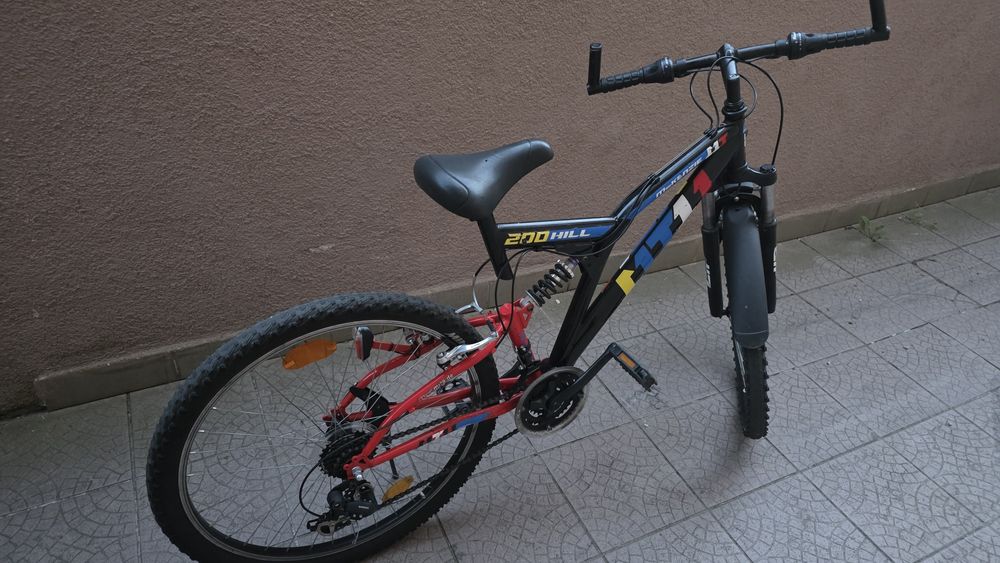 Rower MTB koła 26 cali, amortyzowany widelec i rama