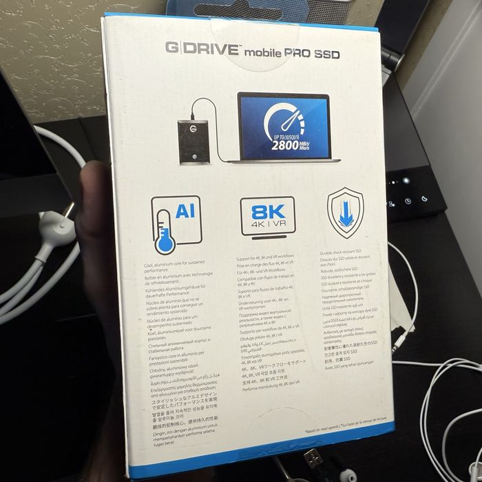 SanDisk Professional 1TB G-DRIVE PRO SSD Thunderbolt 3 External SSD