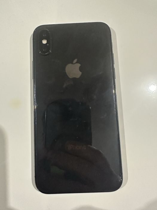 iPhone X cinzento
