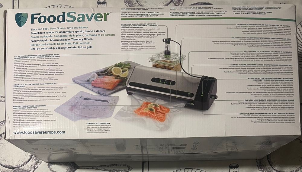 Máquina de embalar a vácuo - food saver - novo