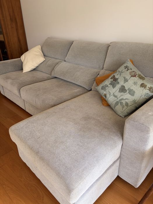 Sofá Chaise Longue de 3 lugares