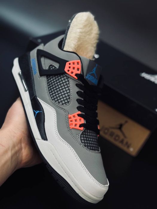 Зимние Nike Jordan Aura 4 кожаные кроссовки Найк Джордан Аура -32°