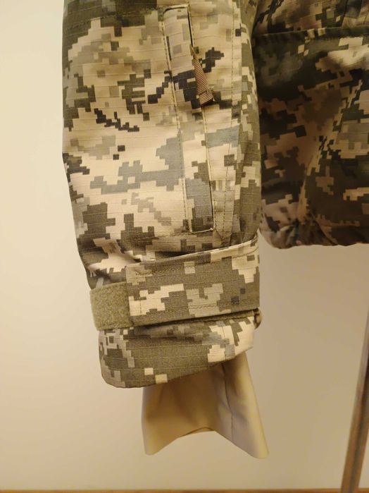 Тактична зимова куртка SoftShell (Піксель ЗСУ)