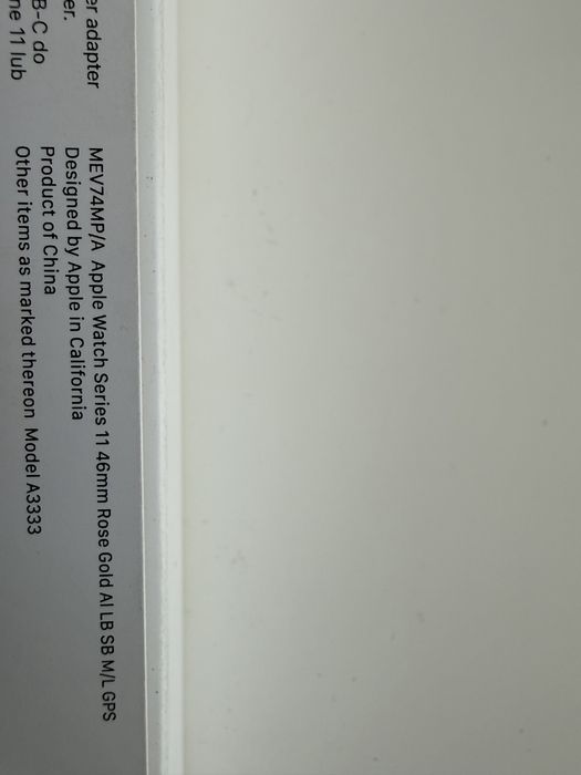 Apple Watch 11 GPS 46mm